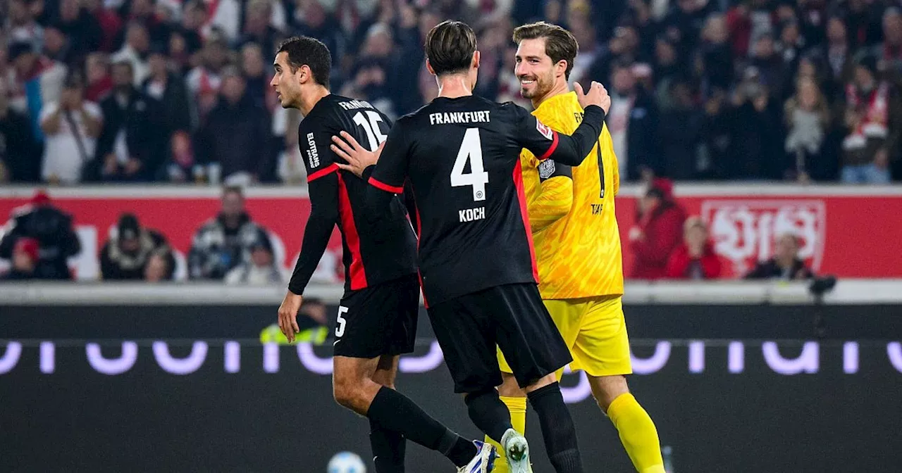 Eintracht-Sieg in Stuttgart mit Zitter-Schlussphase