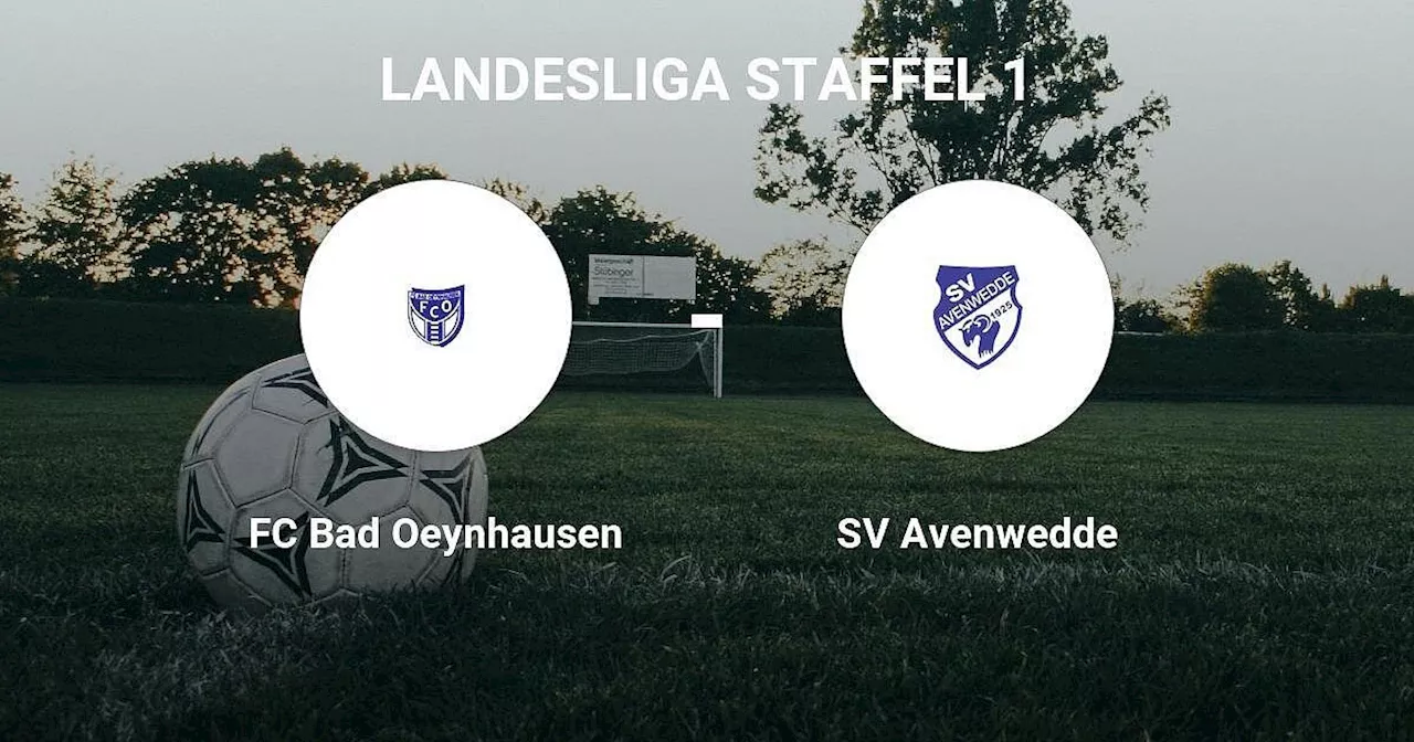 SV Avenwedde dem Team FC Bad Oeynhausen deutlich unterlegen