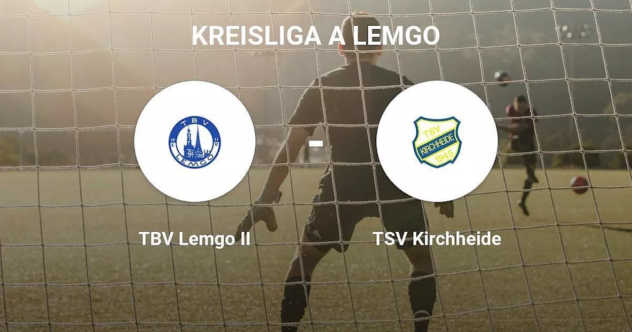 TSV Kirchheide behauptet sich mit knappem Sieg gegen den TBV Lemgo II