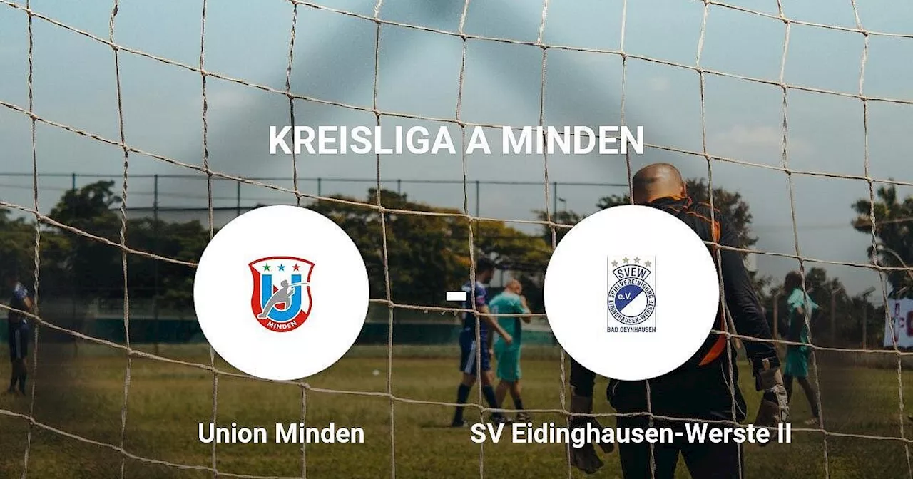 Union Minden erzielt knappen Sieg gegen SV Eidinghausen-Werste II