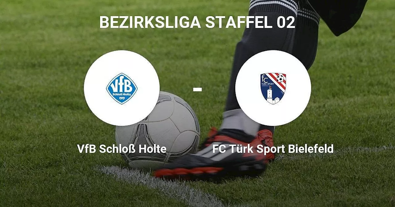 VfB Schloß Holte im Match gegen FC Türk Sport Bielefeld um Längen besser