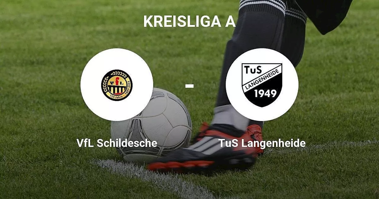 VfL Schildesche sichert sich knappen Sieg gegen TuS Langenheide