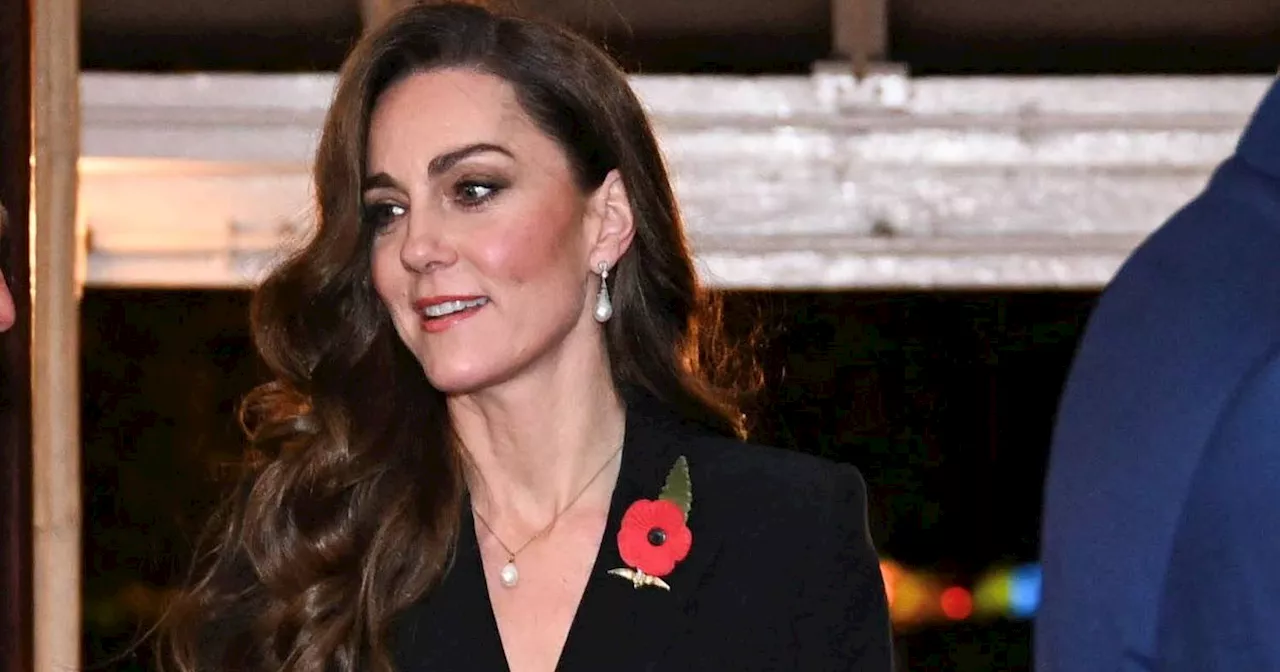 Copy Kate Middleton's Remembrance Day coat dress style with £100 alternative