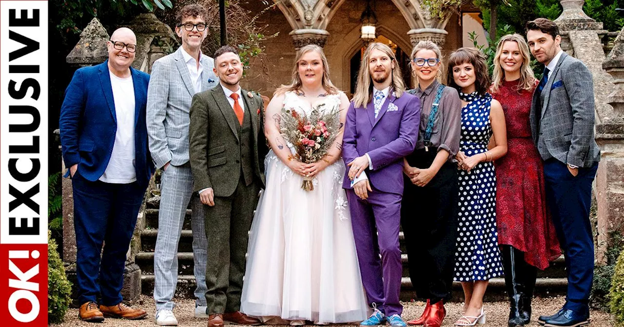 Emmerdale's Ryan Stocks star James Moore's wedding surrounded by co-stars