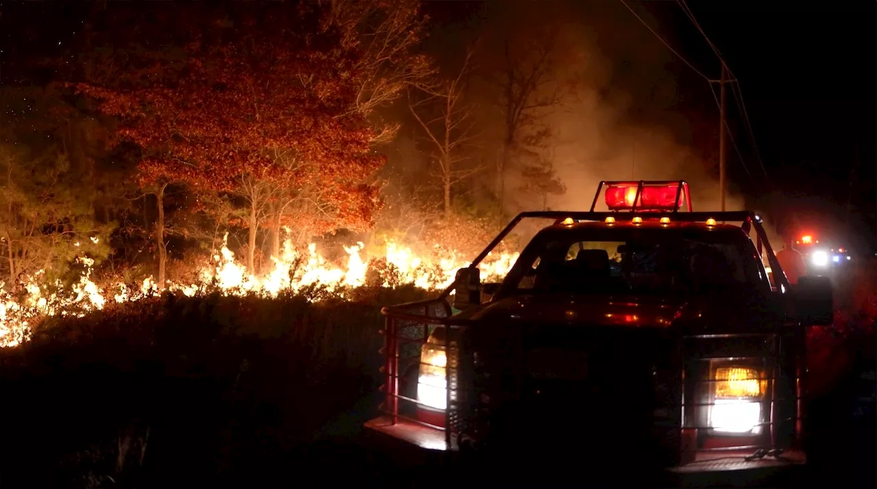 Parks employee dies fighting wildfires that prompt air quality warnings in New York, New Jersey