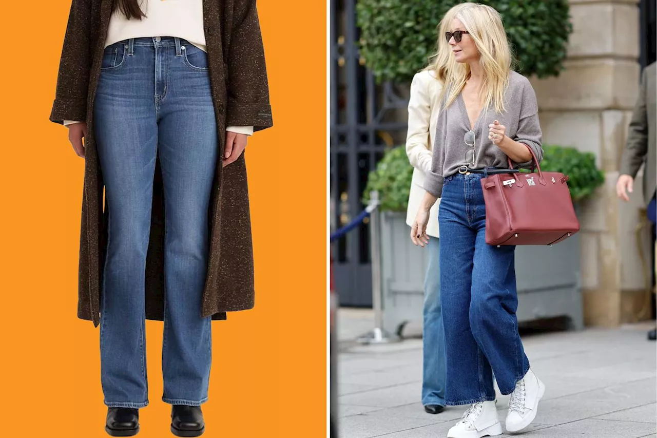 Gwyneth Paltrow Just Inspired Us to Add This Retro Jeans Style to Our Fall Wardrobe