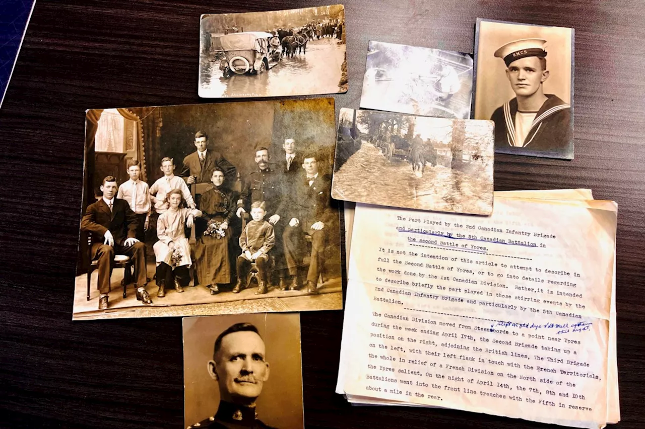 qathet resident explores family history of service in two wars