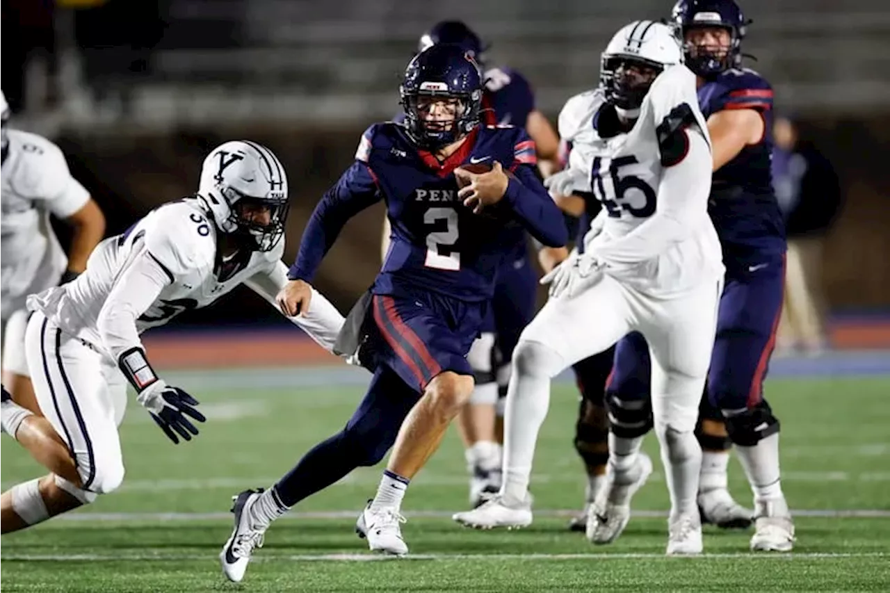 Penn QB Liam O’Brien accounts for seven TDs in 67-49 comeback win over Cornell