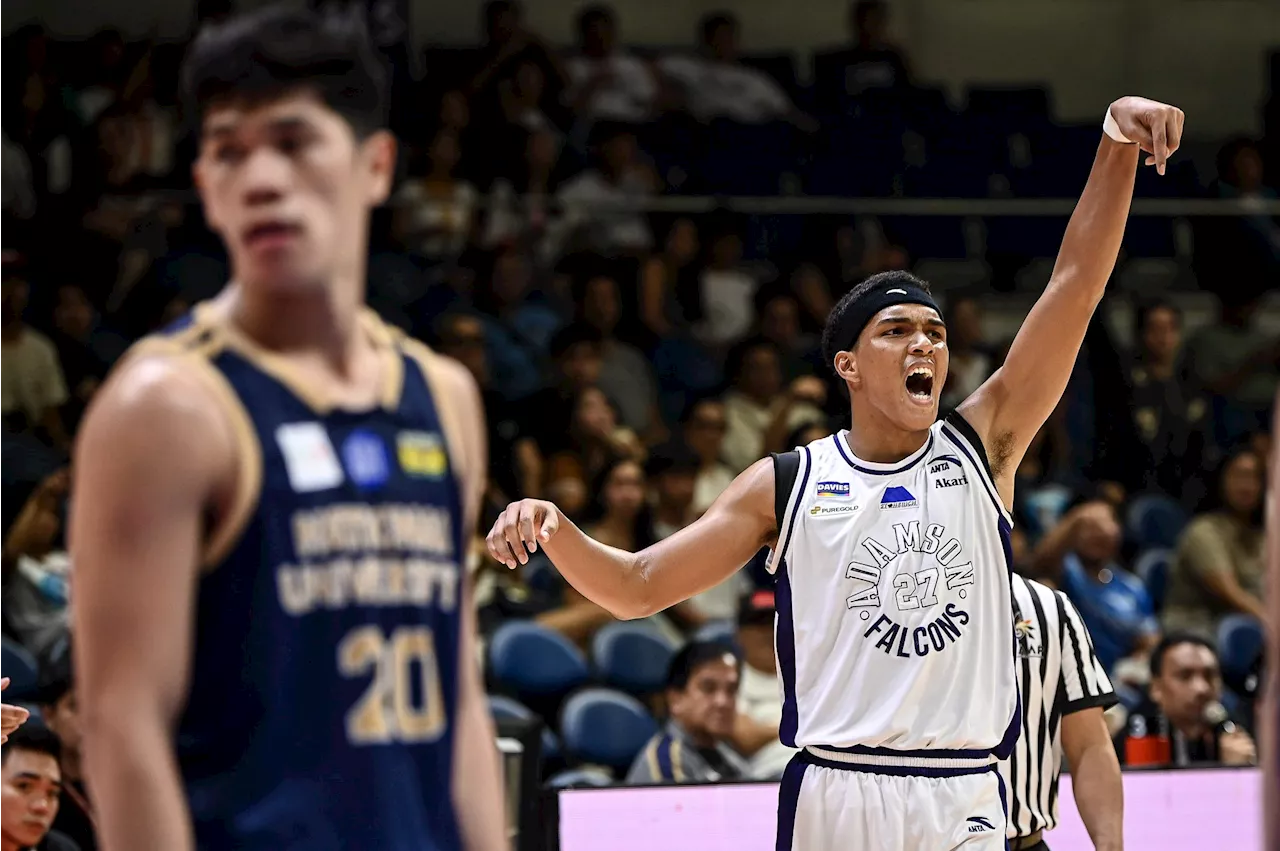 Lockdown Falcons: Adamson eliminates NU, preserves own Final Four bid in another slugfest