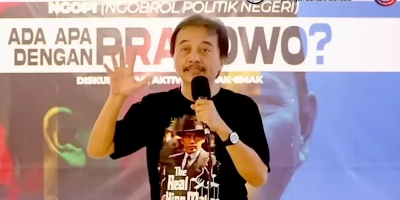 Roy Suryo Dukung Prabowo Kembali Jadi Macan