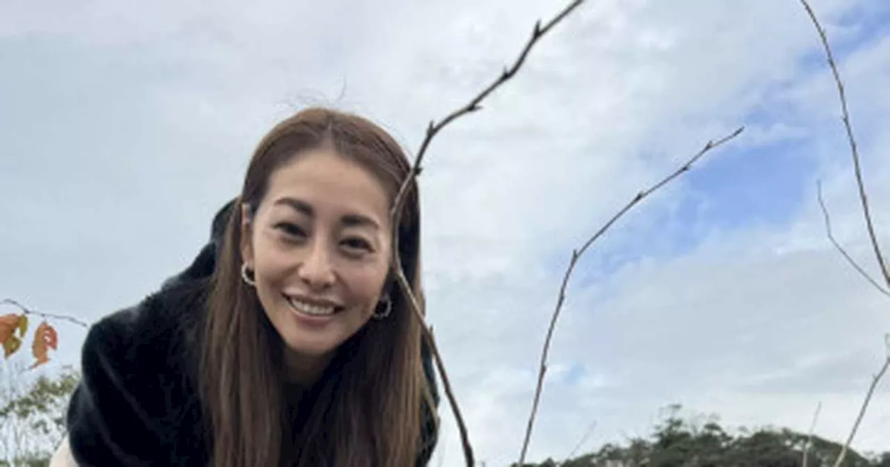 44歳・熊切あさ美「今、夢があって」事務所移籍の理由、勉強中と明かす 太平洋を望む丘にサクラ植樹