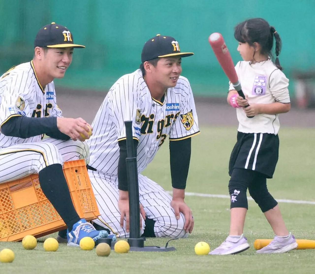 【内田雅也の追球】阪神が秋季キャンプ中に野球教室 愛される球団にするため、勝つこと以前にやる活動（2024年11月11日）｜BIGLOBEニュース