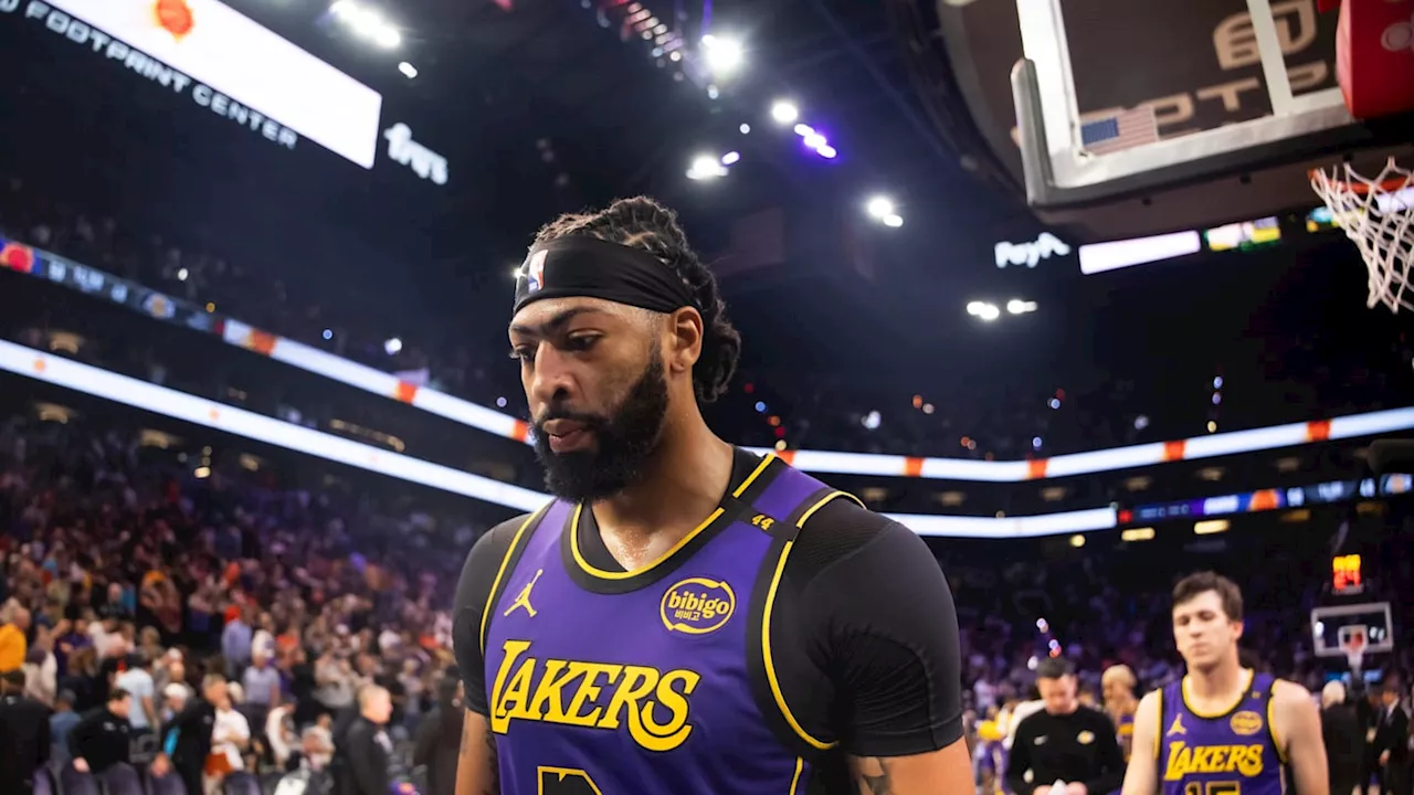 Anthony Davis' Injury Status For Raptors-Lakers Game