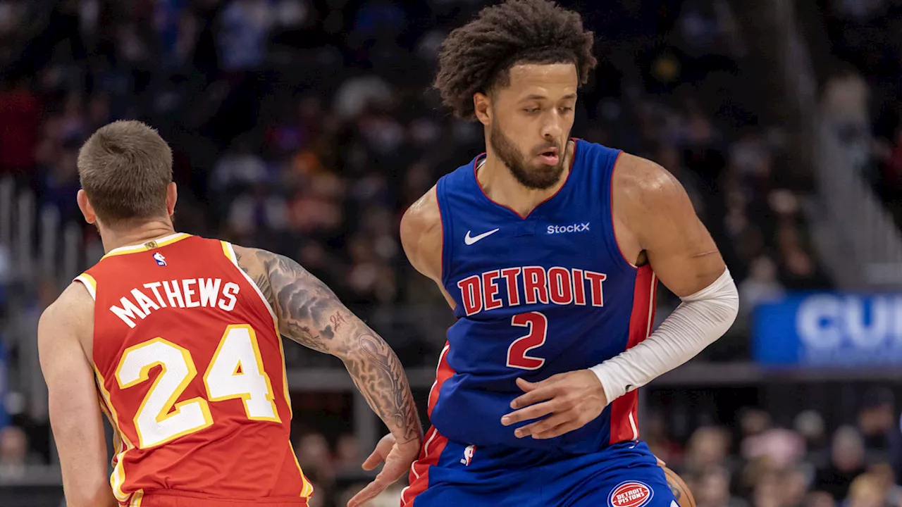 Detroit Pistons Star Cade Cunningham in Exclusive Triple-Double Company