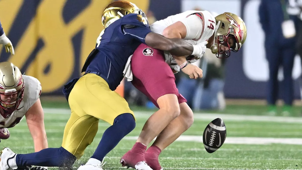 Notre Dame’s Defense Shines in Dominant Win Over Rival Florida State