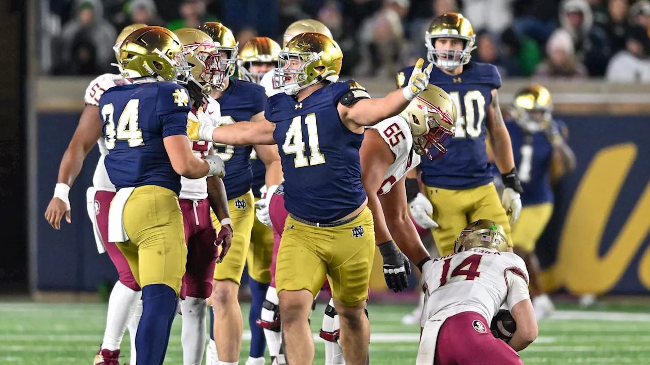 Numbers Behind Notre Dame's Dominating Win Over Florida State