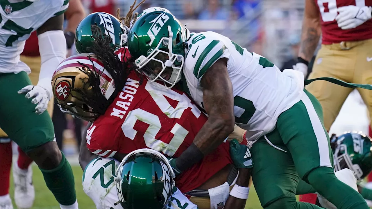 Watch: New York Jets Defensive Star Knock Cardinals Star’s Helmet Off