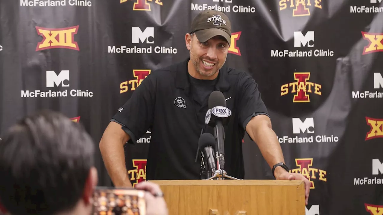 What Matt Campbell said after Iowa State’s loss to Kansas