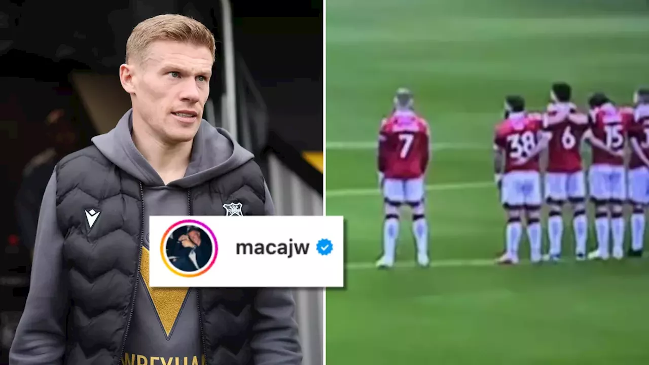 James McClean speaks out after refusing to stand with Wrexham teammates during Remembrance silence