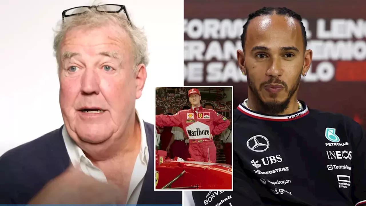 Jeremy Clarkson snubs Lewis Hamilton and Michael Schumacher when settling the F1 GOAT debate