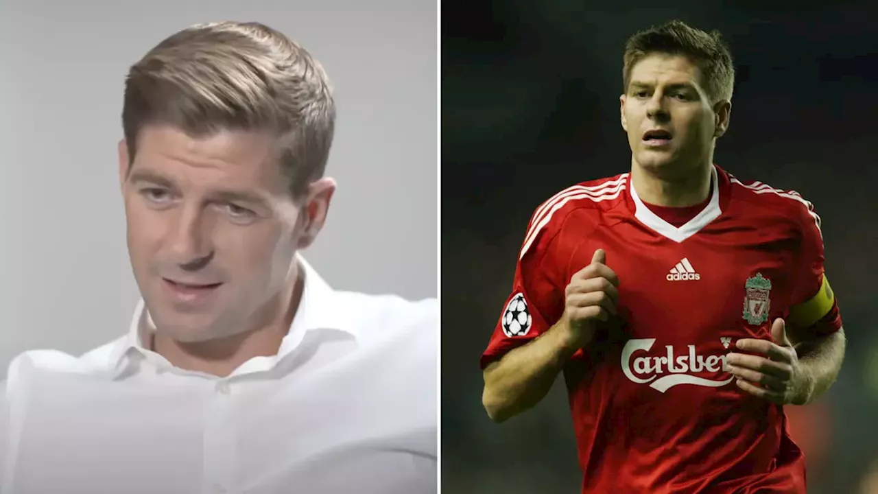 Liverpool legend Steven Gerrard didn't hesitate when naming the best midfielder he played alongside