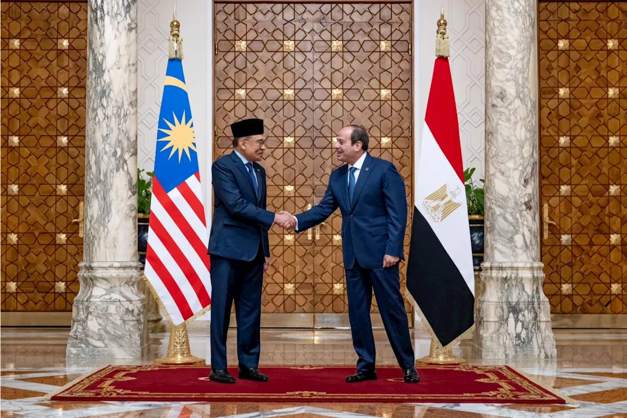 Anwar thanks Egypt for backing Malaysia's BRICS application as he kicks off visit