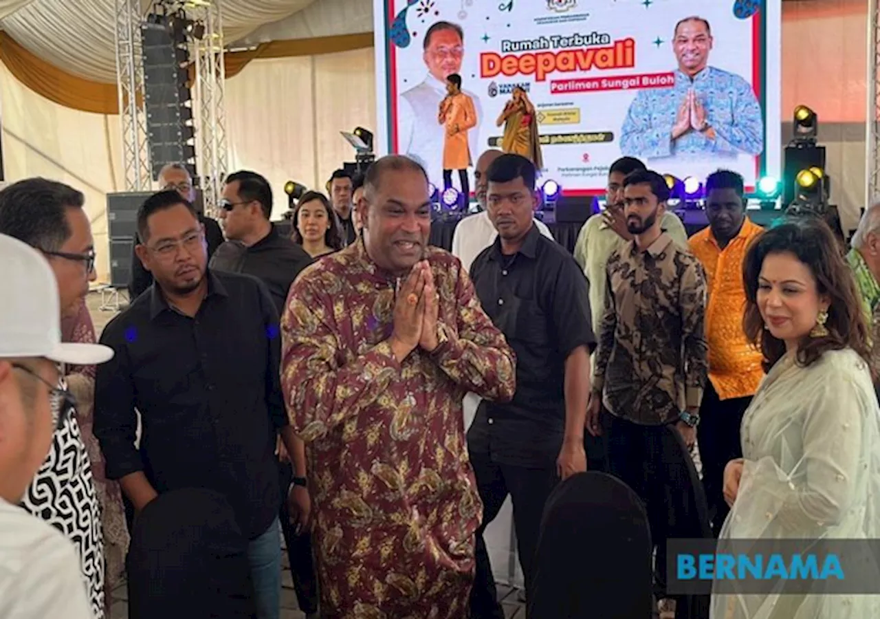 Spirited turnout at Sungai Buloh Deepavali open house