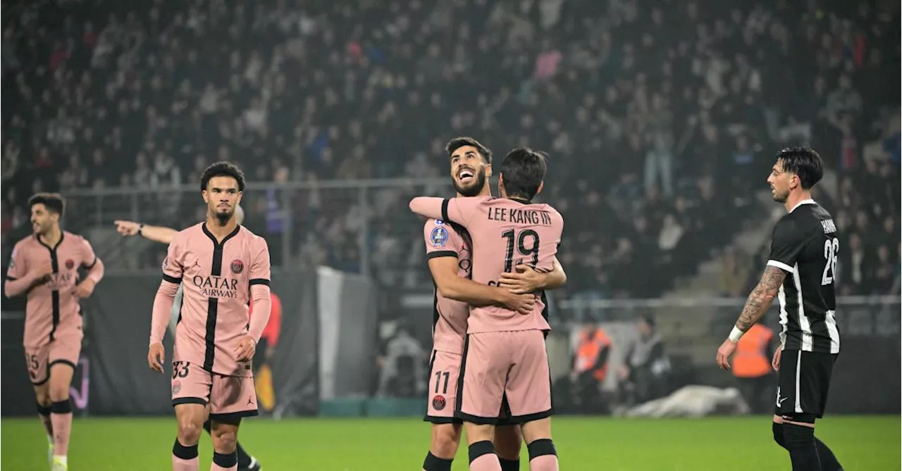 Ça s’est joué à pas grand-chose : le but de Kang-In Lee avec le PSG validé… pour quelques millimètres (photo)