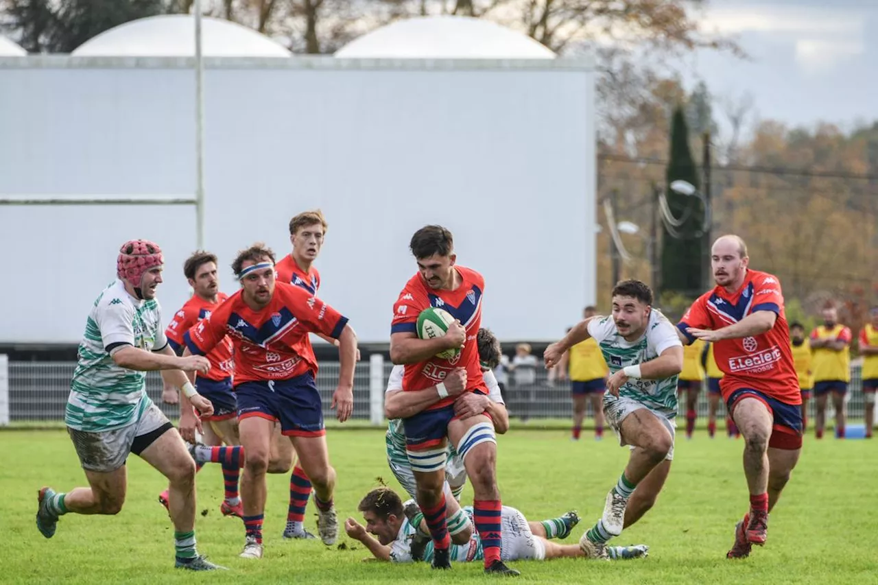 Rugby (Fédérale 1) : l’US Tyrosse sort vainqueur d’un derby étriqué à Peyrehorade