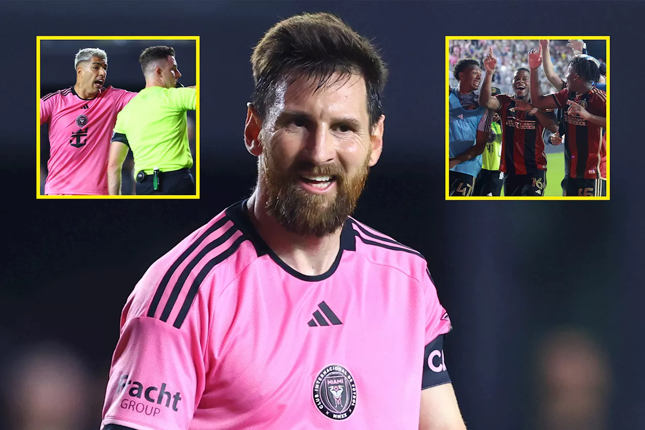 Lionel Messi stunned as Atlanta United end Inter Miami’s season in ‘biggest MLS upset ever’ with doubts cas...