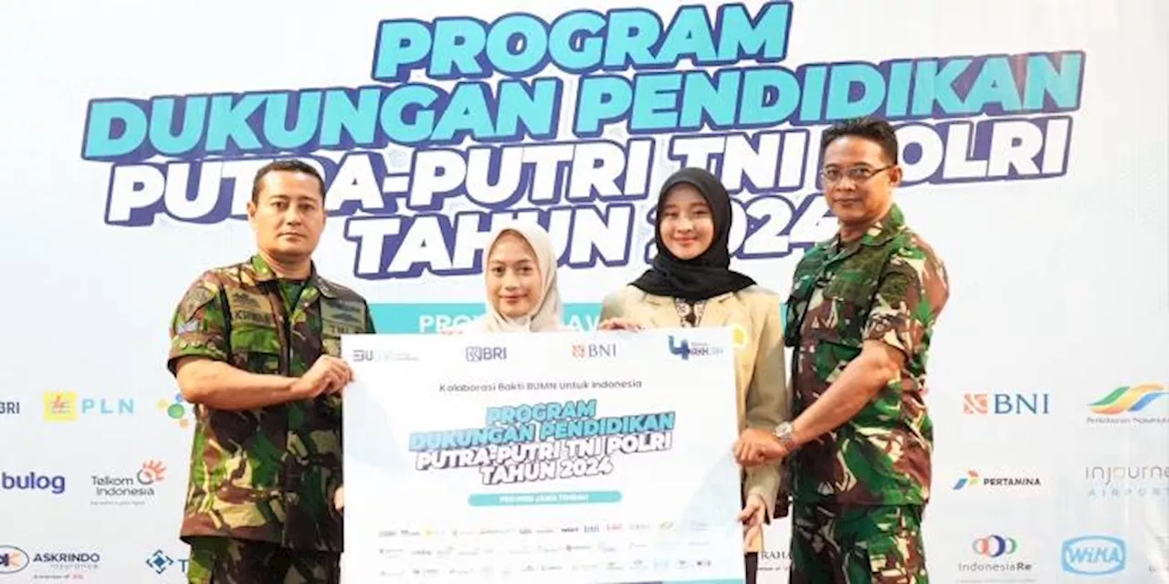 BRI Salurkan Beasiswa Anak TNI-Polri dalam Peringatan Hari Pahlawan