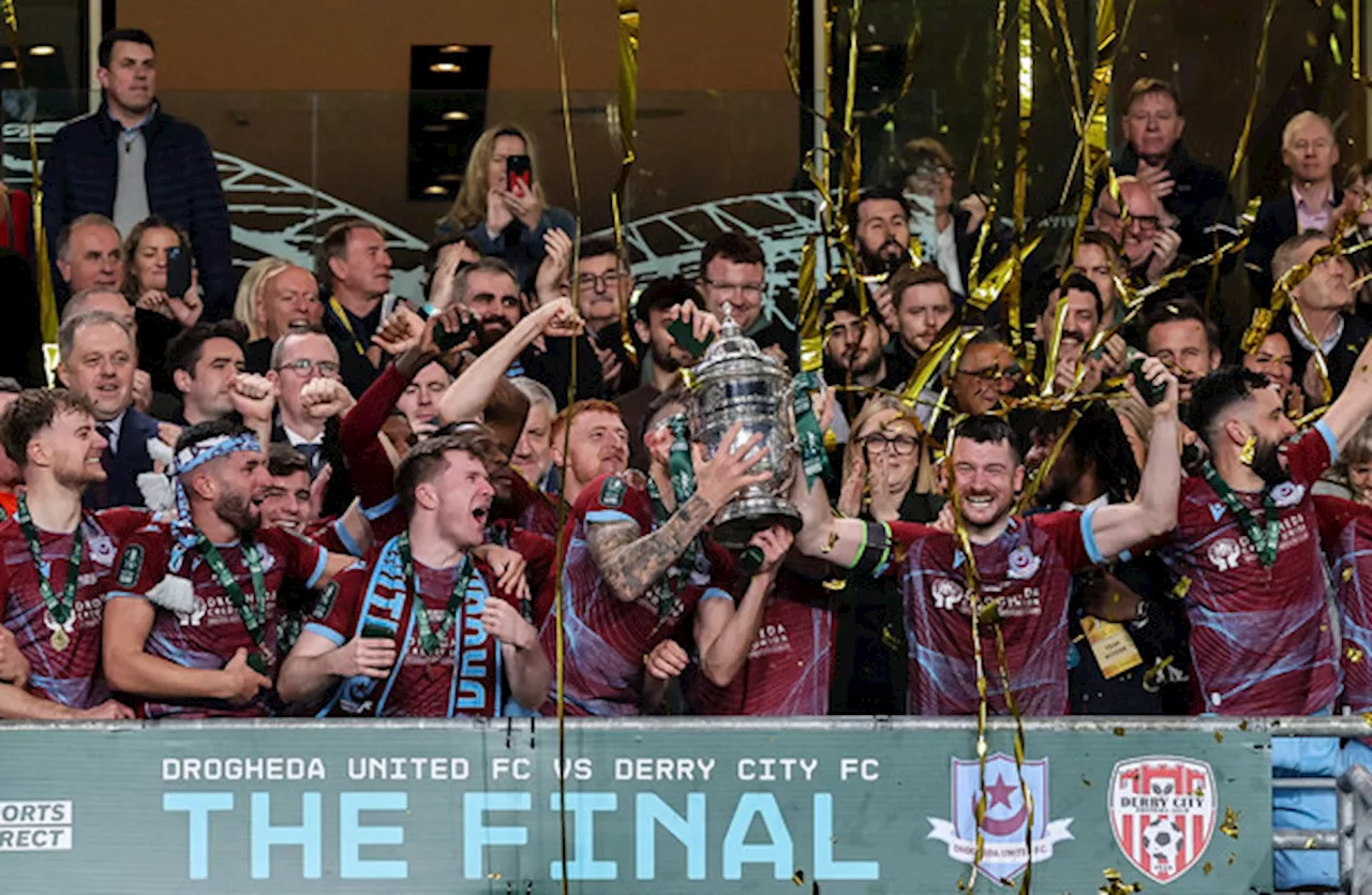 Grit and guile delivers glorious FAI Cup triumph for underdogs Drogheda United