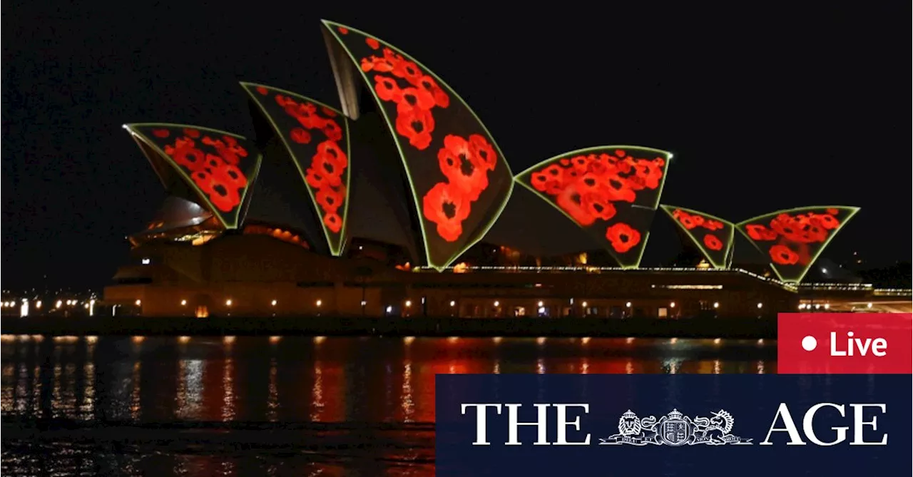 Australia news LIVE: Coalition calls for social media ban by year’s end; Remembrance Day commemorated