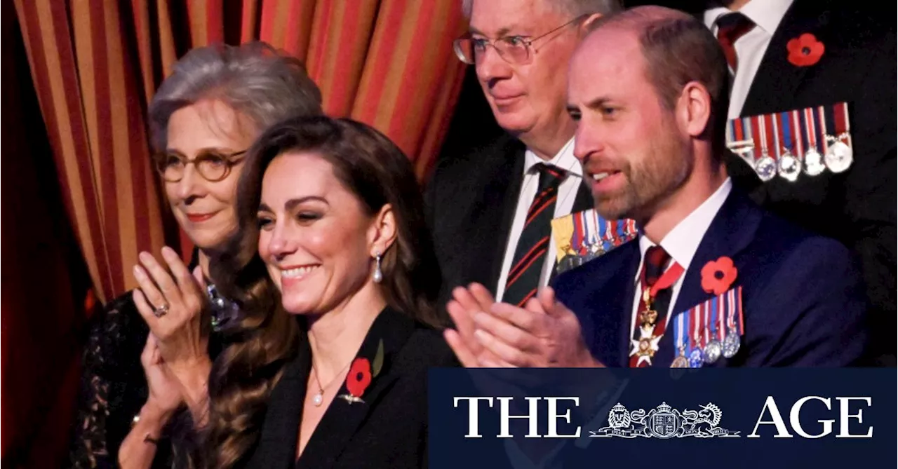 Princess Catherine attends Remembrance Day event in return to public duties