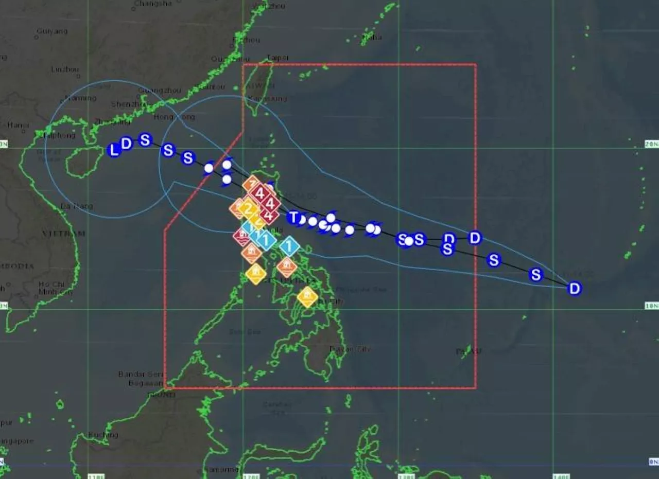 Signal No. 4 up in Northern Luzon as Nika intensifies into a typhoon