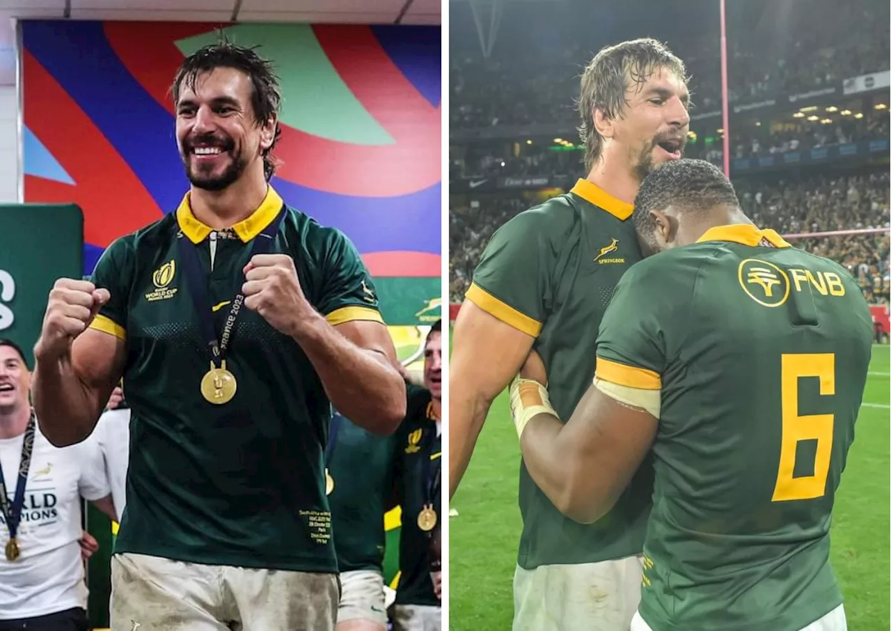 ‘I’m the captain now!’: Eben Etzebeth mocks Siya Kolisi