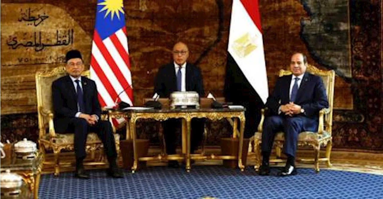 Malaysia, Egypt to work towards elevating bilateral relations to strategic partnership level