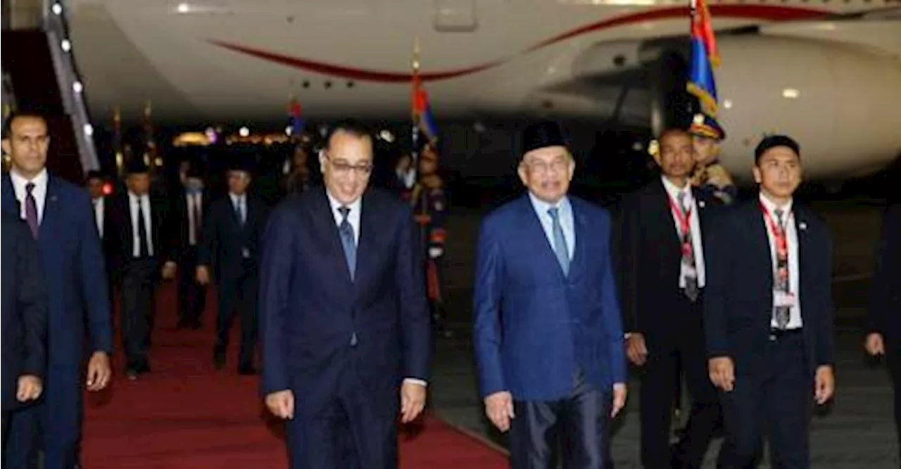 PM Anwar arrives in cairo for four-day official visit to Egypt