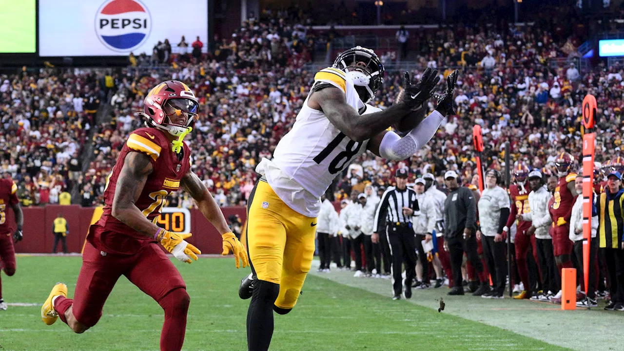 Wilson's late TD pass to Williams lifts Steelers over Commanders