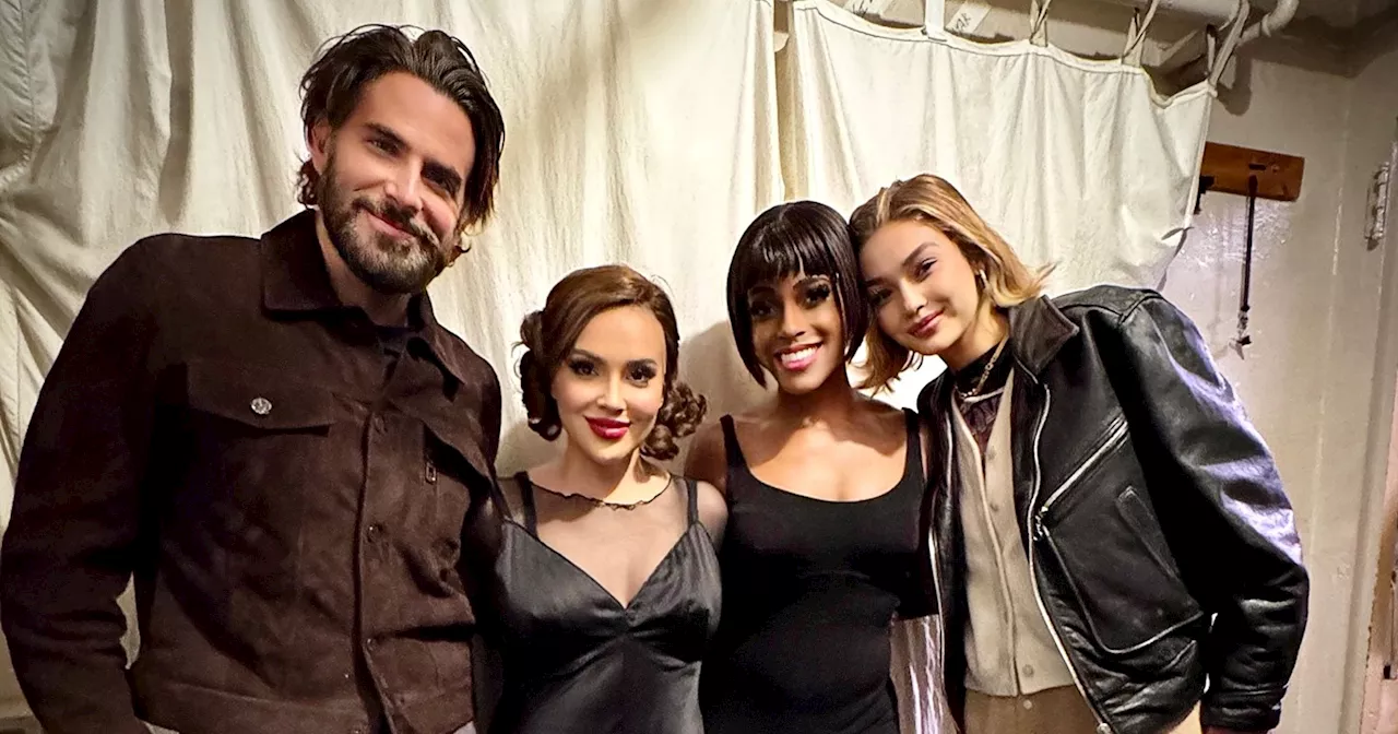 Bradley Cooper, Gigi Hadid Watch Alyssa Milano in Chicago Musical