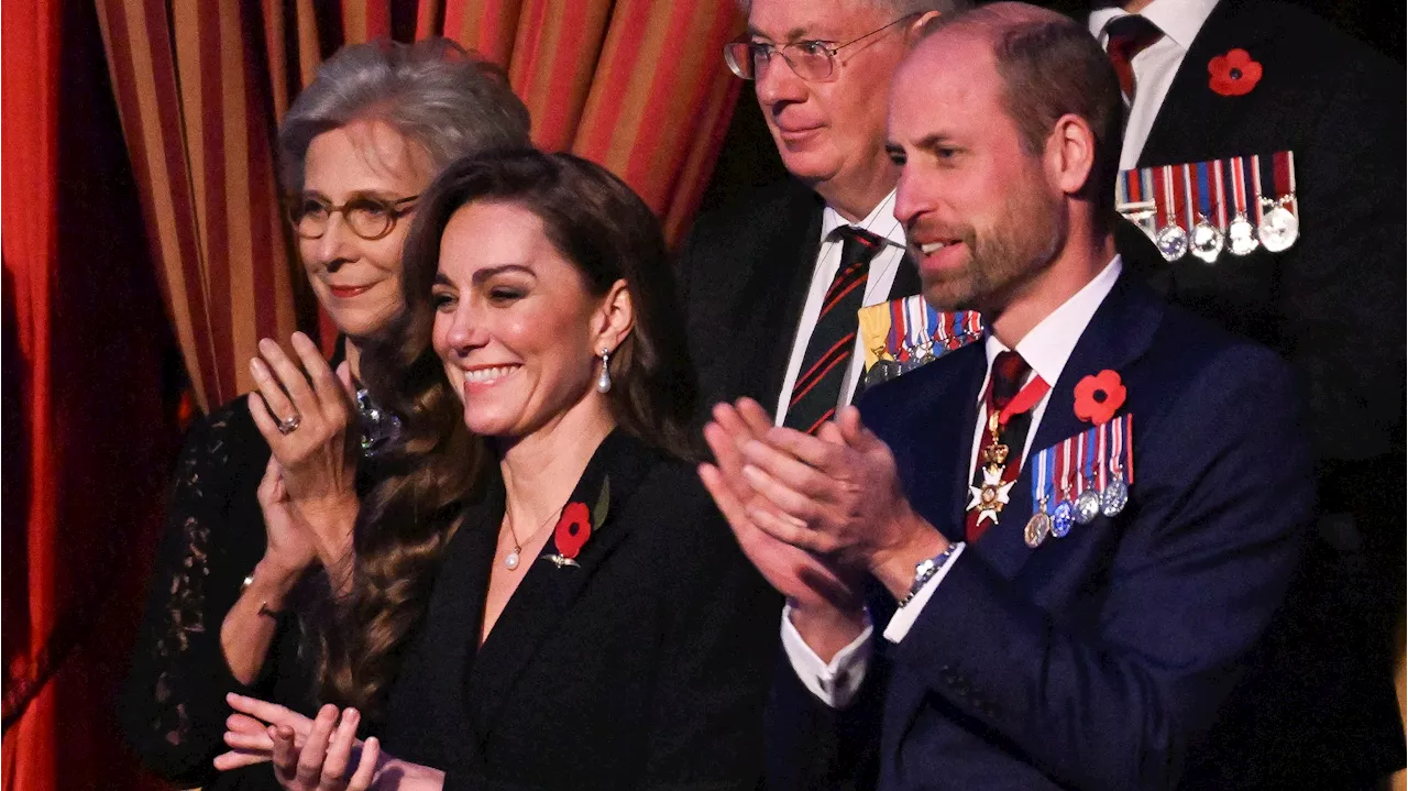 Pour le Festival du Souvenir, le sourire retrouvé de Kate Middleton