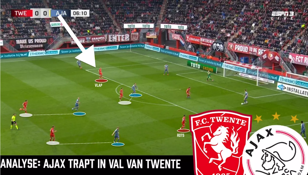 Zo bracht FC Twente Ajax wel aan het wankelen