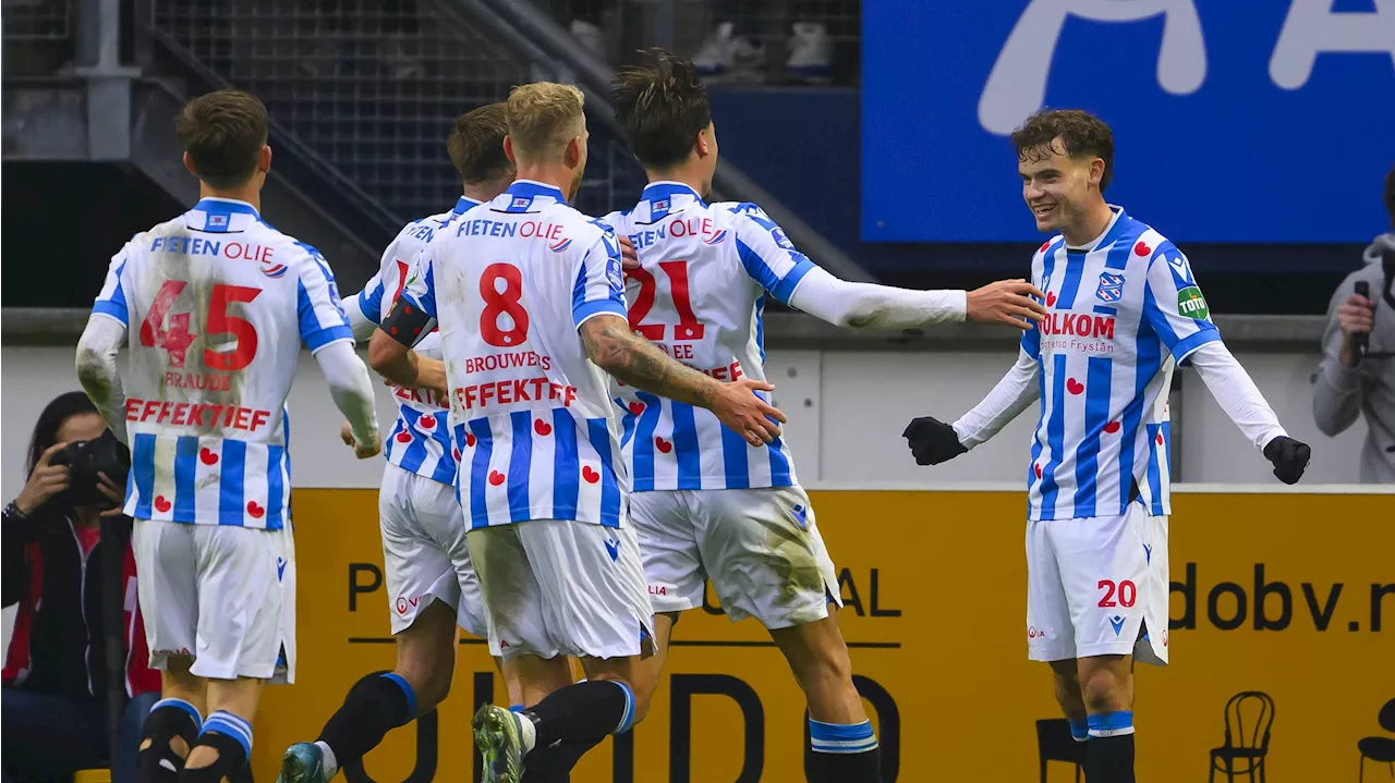 Venijn zit hem in de staart bij nipte overwinning sc Heerenveen op Go Ahead Eagles