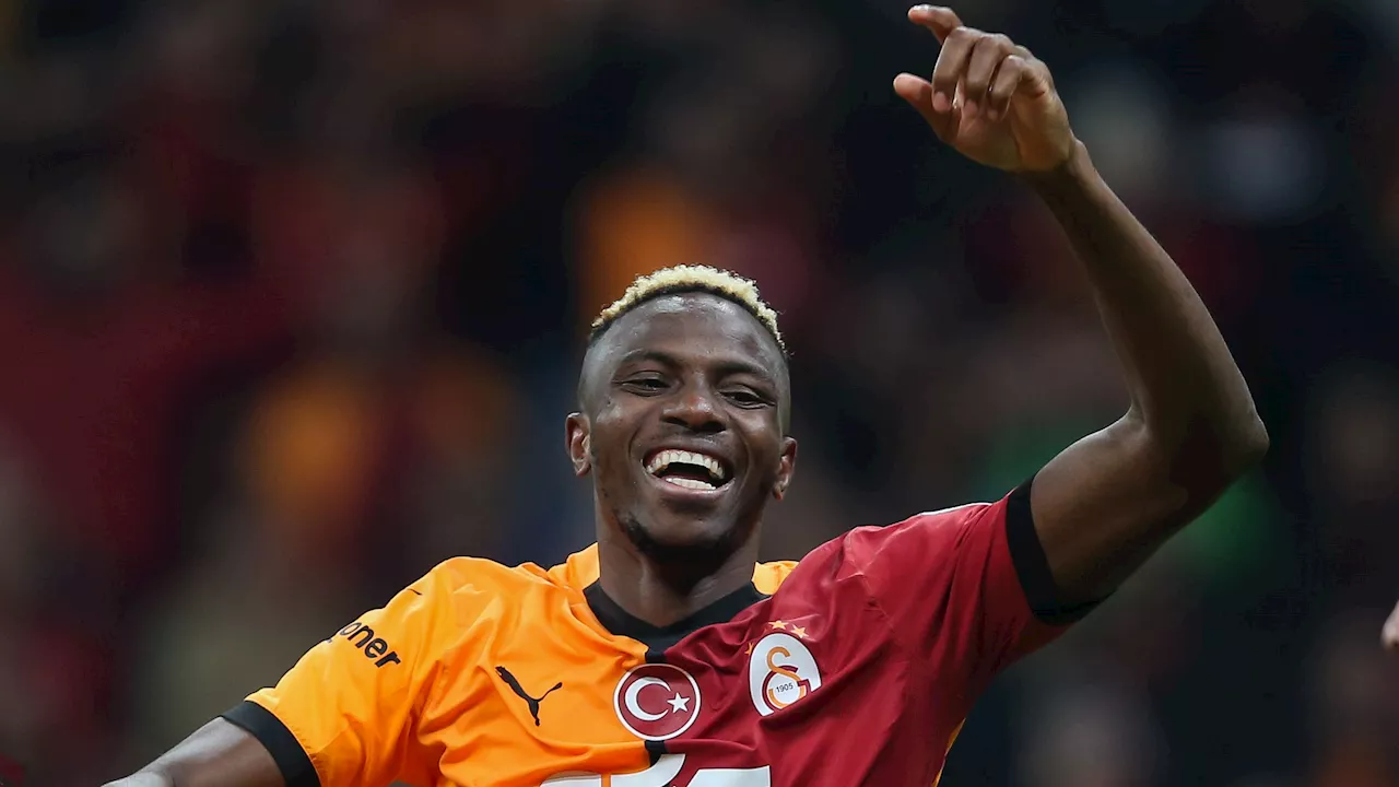 Victor Osimhen andermaal de grote man bij zegevierend Galatasaray