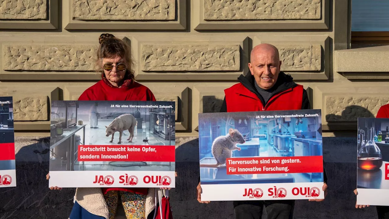 Tierversuche: Neue Initiative in der Schweiz eingereicht