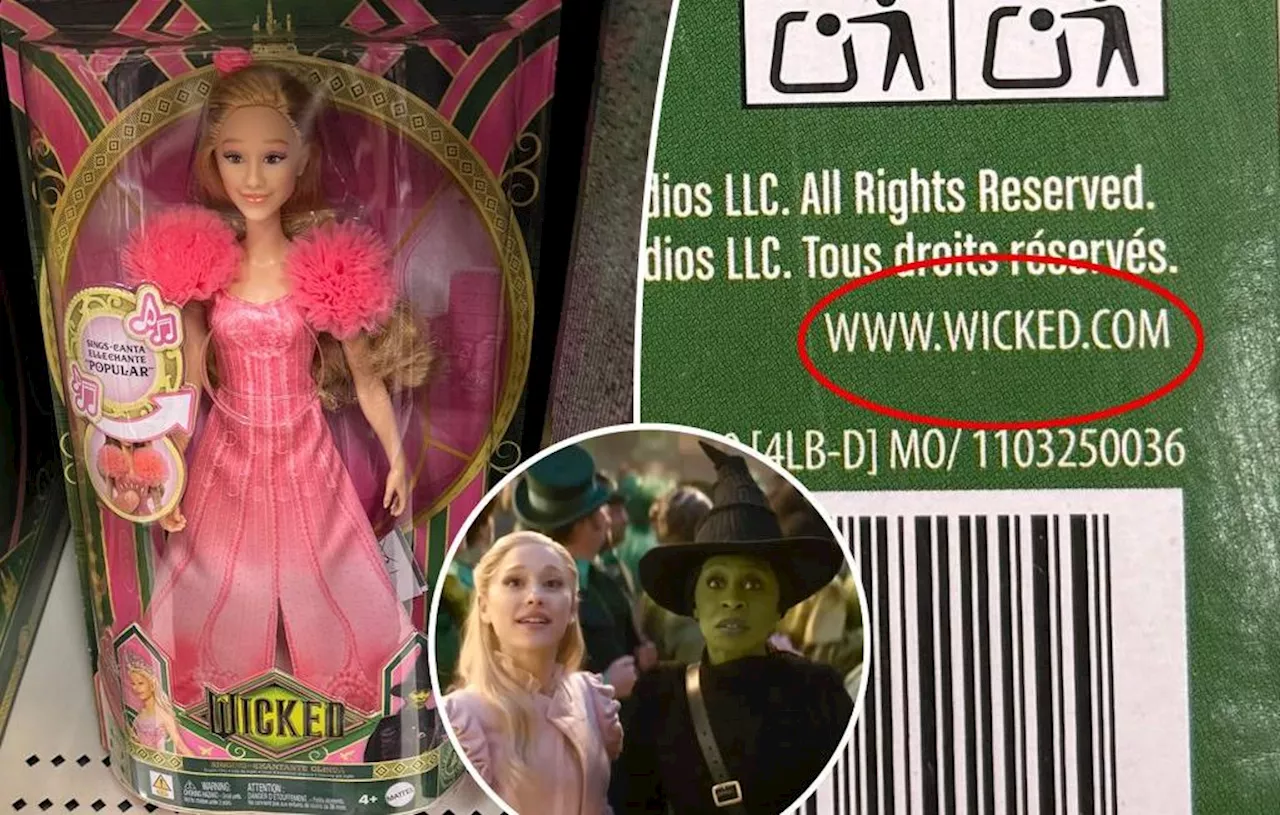 Etats-Unis : Un lien sur les boîtes de poupées du film « Wicked » mène sur un site porno… Mattel se confond en excuses