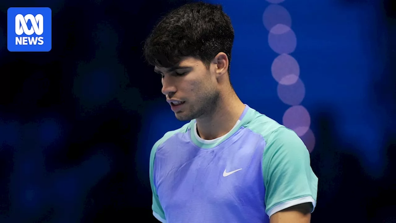 Carlos Alcaraz loses ATP Finals opener against Casper Ruud