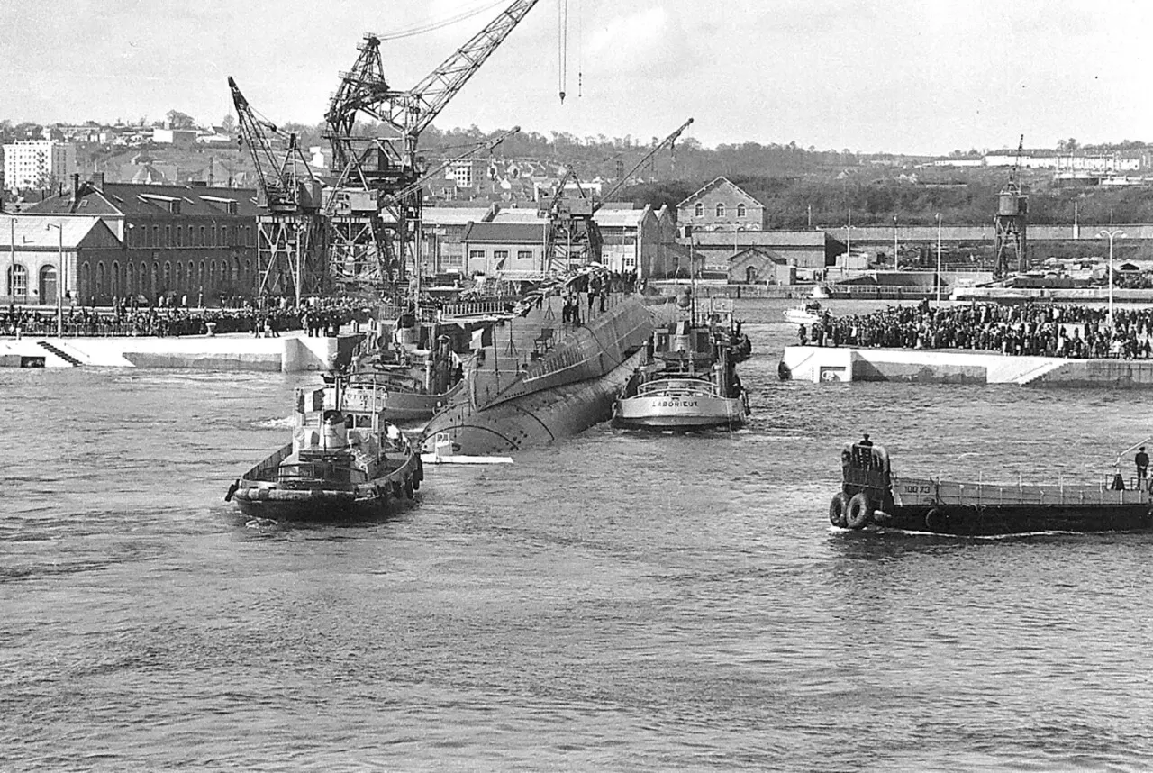 Plongée dans l'histoire du Redoutable : à son lancement, le jour de gloire de Cherbourg