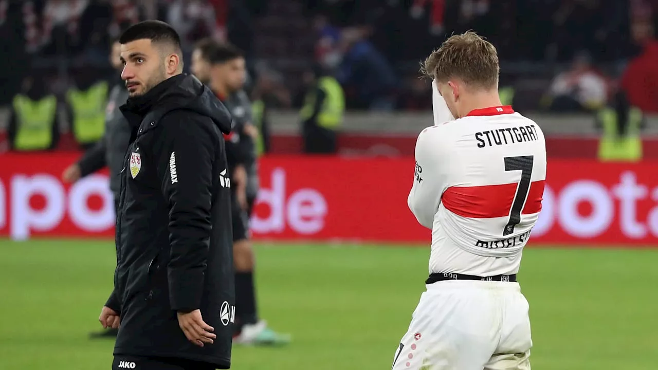 VfB Stuttgart: „Scheiß-Gefühl, da hinzufahren“: VfB-Stars mit DFB-Frust