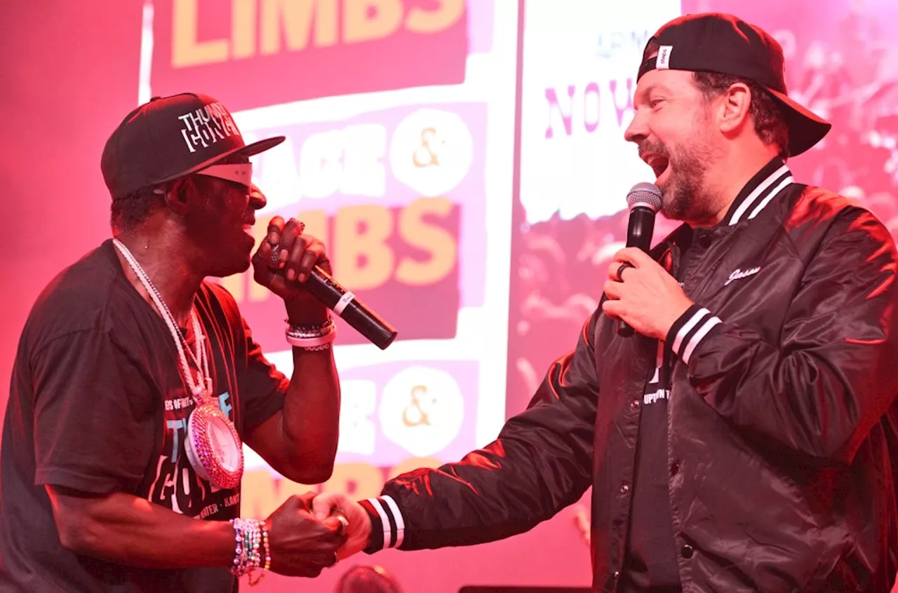 Watch Flavor Flav Sing the Backstreet Boys & Rap With Jason Sudeikis at Charity Concert